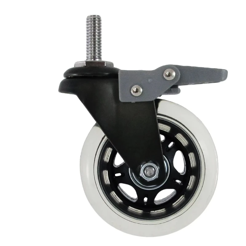 

Chair casters with brakes