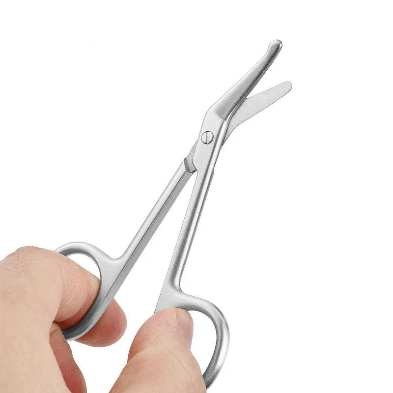 11.2/14CM Stainless Steel Gauze Bandage Scissors Dressing Surgical Scissors Household Plaster Scissors Nurse Scissors