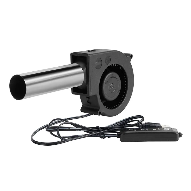 BBQ Fan Small Blast Engine with Air Collecting Adjustable Speed Cooking Tool Handheld Barbecue Blower Camping view 5