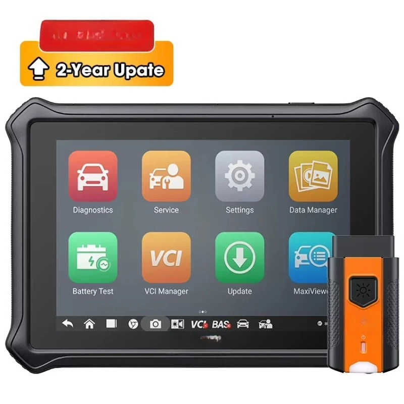 Bi-directional Car Diagnostic Tool 2 Years Free Update Online with OBD II  Tpms Auto Programming Machine