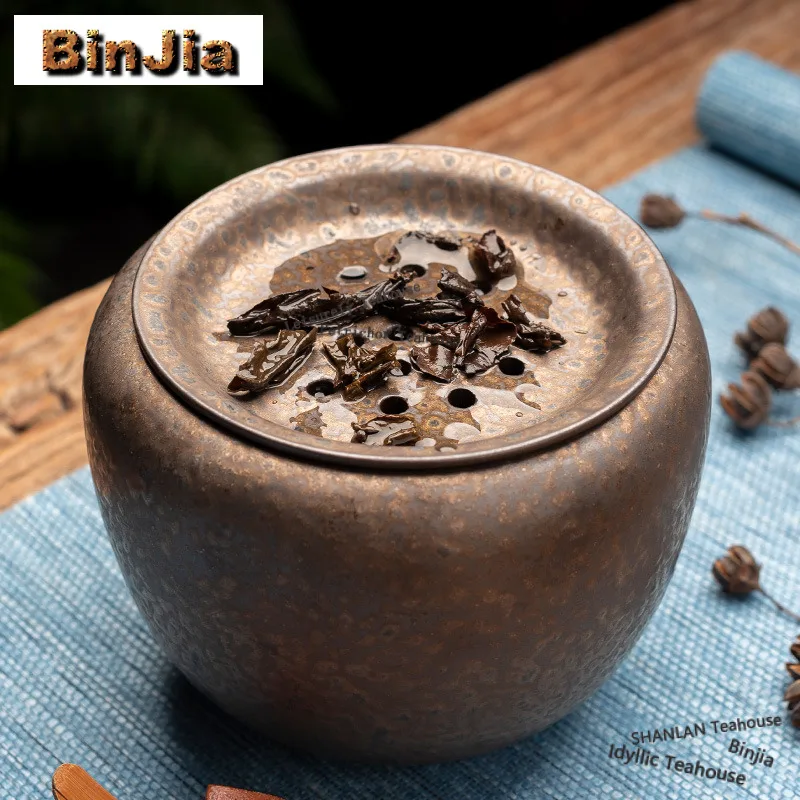 Kiln Change Gilt Jianshui Washing Cup Bowl Writing-brush Washer Tea Dust Cylinder Barrel Household Chaxi Supplies Ornaments Gift