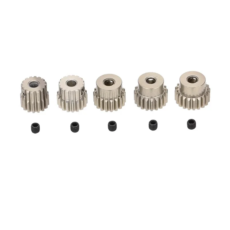 

A91P 1Set Suit For 1/10 RC Cars Metal Refitted Fittings, Car Model Motor Gear 48DP 16-20T Replacement Parts