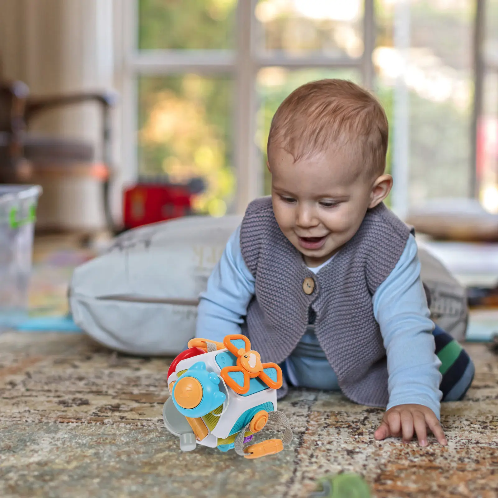 

Развивающая доска-куб для малышей: раннее обучение, сенсорное развитие, координация рук и глаз, интерактивные занятия для дошкольников