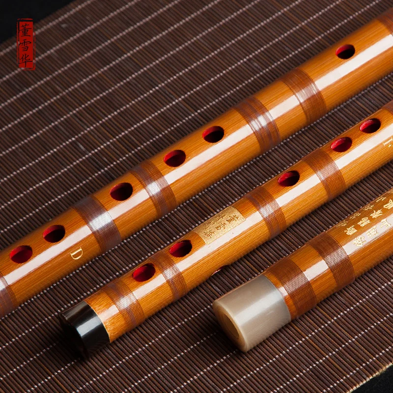 

Dong Xuehua 8883 flute professional flute and bamboo flute a set of high-grade adult musical instruments with CDEFG tune