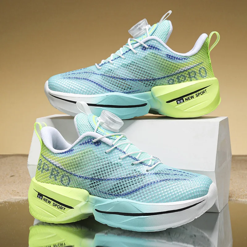 Children Sneaker Boy Girls Running Shoes Spring Mesh Breathable Platform Sneaker School Casual Walking Kids Tennis Shoes