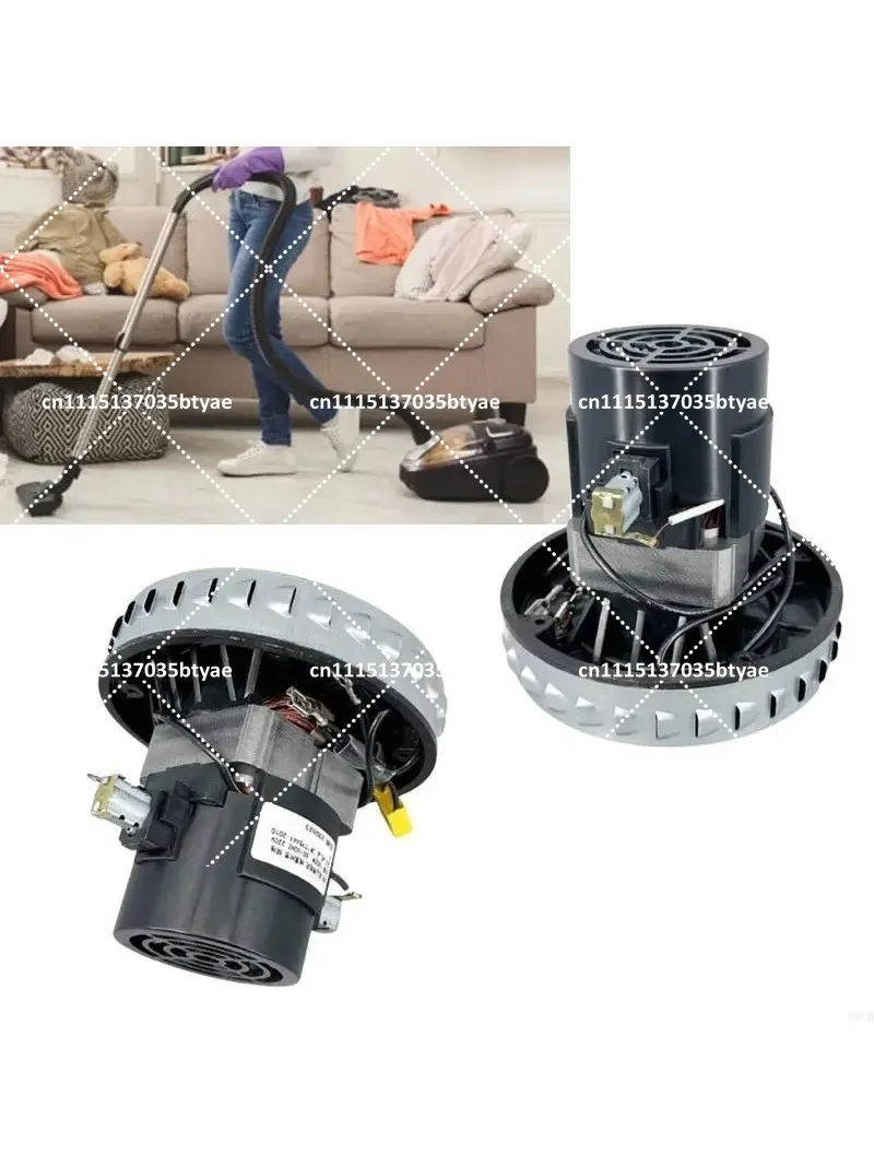 M6CB 1400W Vacuum Motor Quiet Operation Motor Vacuum Cleaner Motor 130mm Diameter