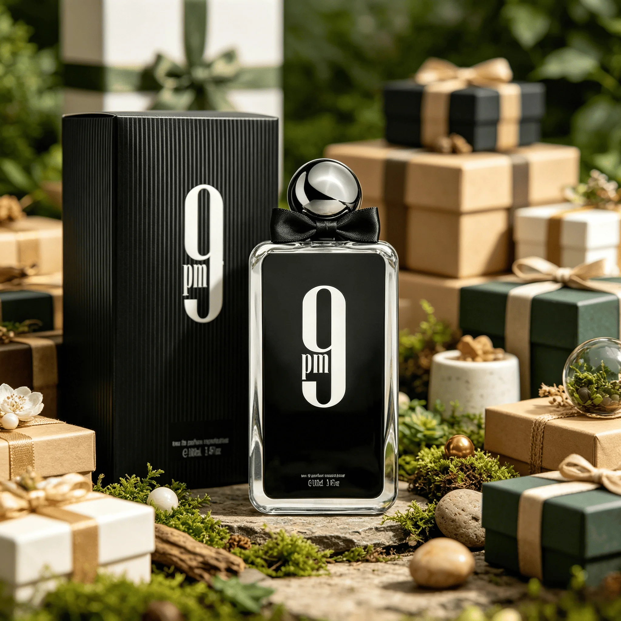 

2026 Hot Afnan 9 PM Men Extrait De Parfum 100ML, Long Lasting Daily Wear Elegant Male Fragrance