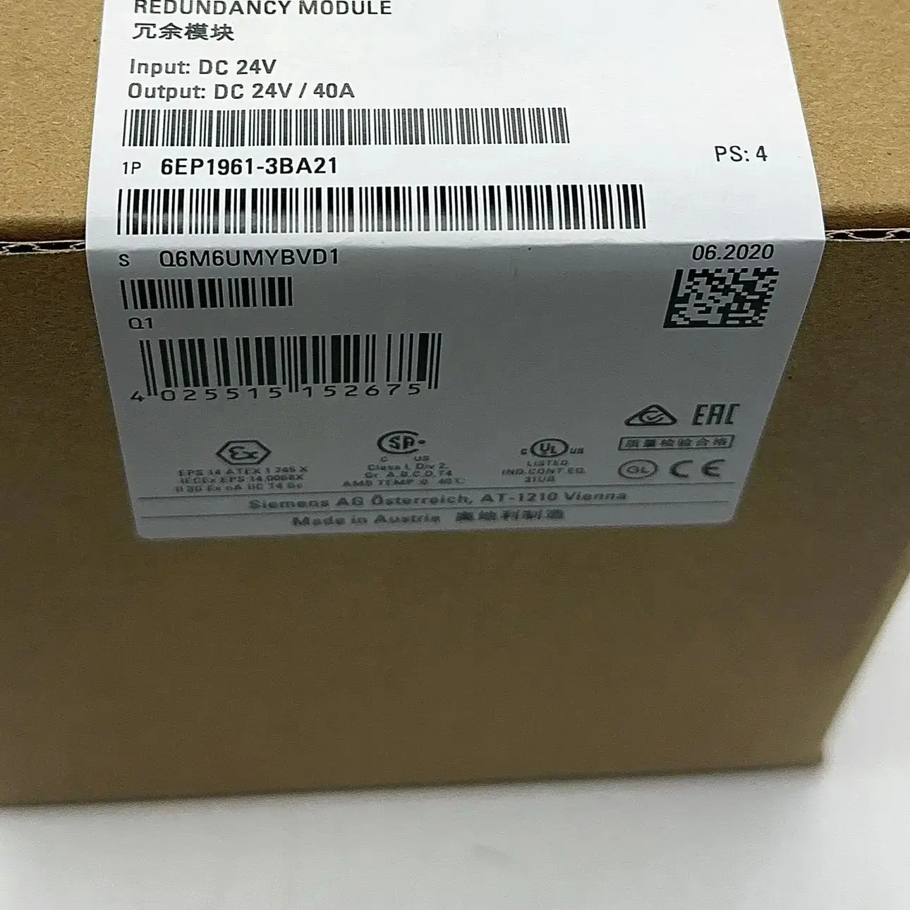 

Proximity switch sensor Real shooting 6EP1961-3BA21 Proximity sensor