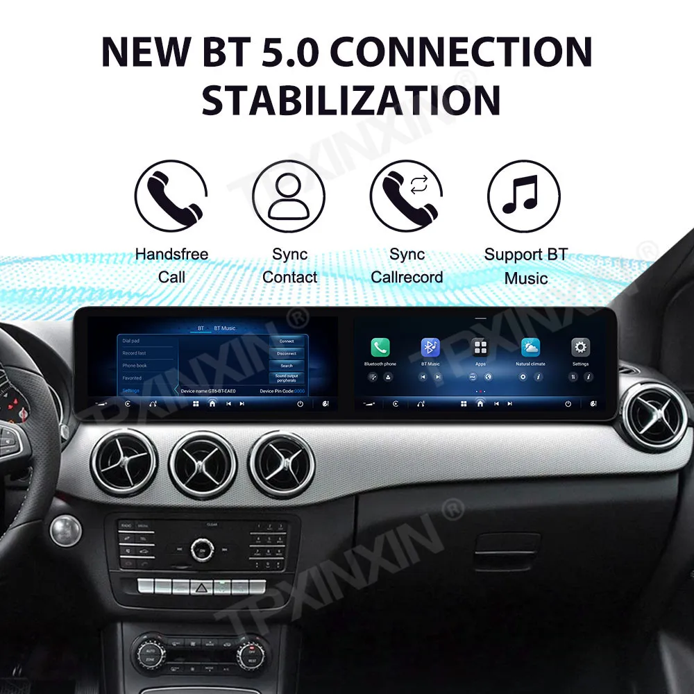 

Автомобильное радио с сенсорным экраном для Mercedes-Benz B 2014-2019, Android, GPS, автомобильное мультимедиа, авторадио, стереоприемник, головное устройство