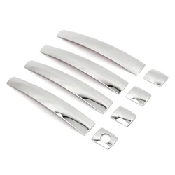 Door Handle Cover For Toyota Land Cruiser 2016 2017 / Prado FJ150 2015 2016 2017 2018 Stainless Steel Trim Bezel