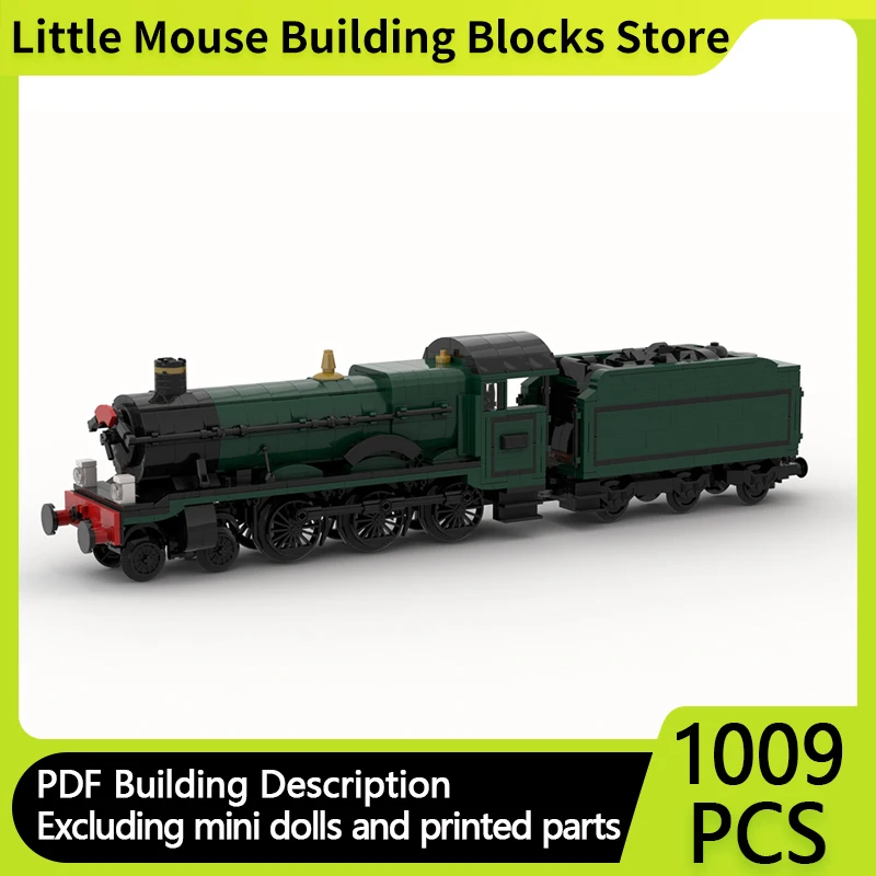 City Car Model MOC Building Bricks Coal Mine Transportation Train Modular Technology Gifts Holiday Assemble Children Toys Suit