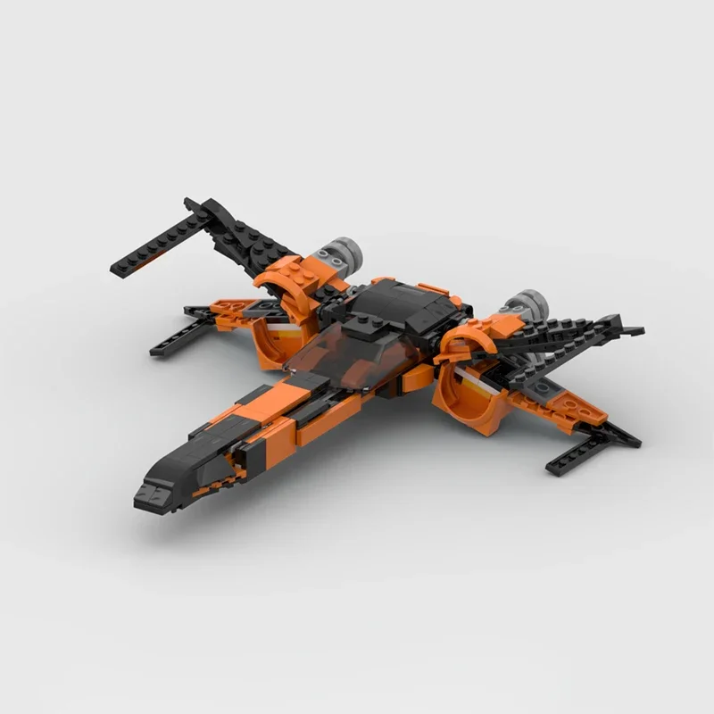

320 шт. Moc Star Battle T 70 X крыло, совместимое с 75102, строительные блоки, креативная сборка, кирпичи, игрушка, подарок «сделай сам»