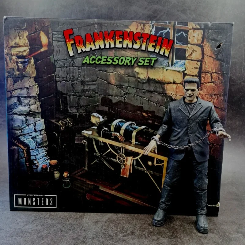

Original Neca 04827 Frankenstein Experimental Bed Accessories Props Scene [Excluding Dolls] Accessories Set