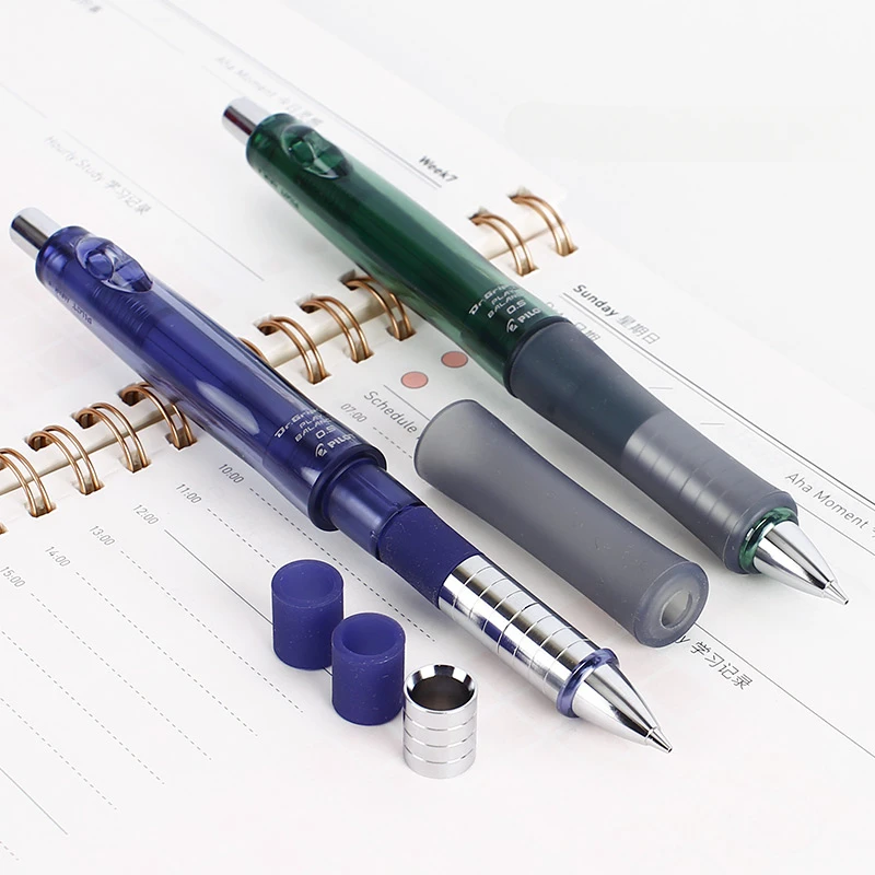 Japan Automatic Pencil PILOT Gravity DIY Personalized Adjustable Anti-fatigue Grip Pencil 0.5MM Nib Transparent Color Pencils