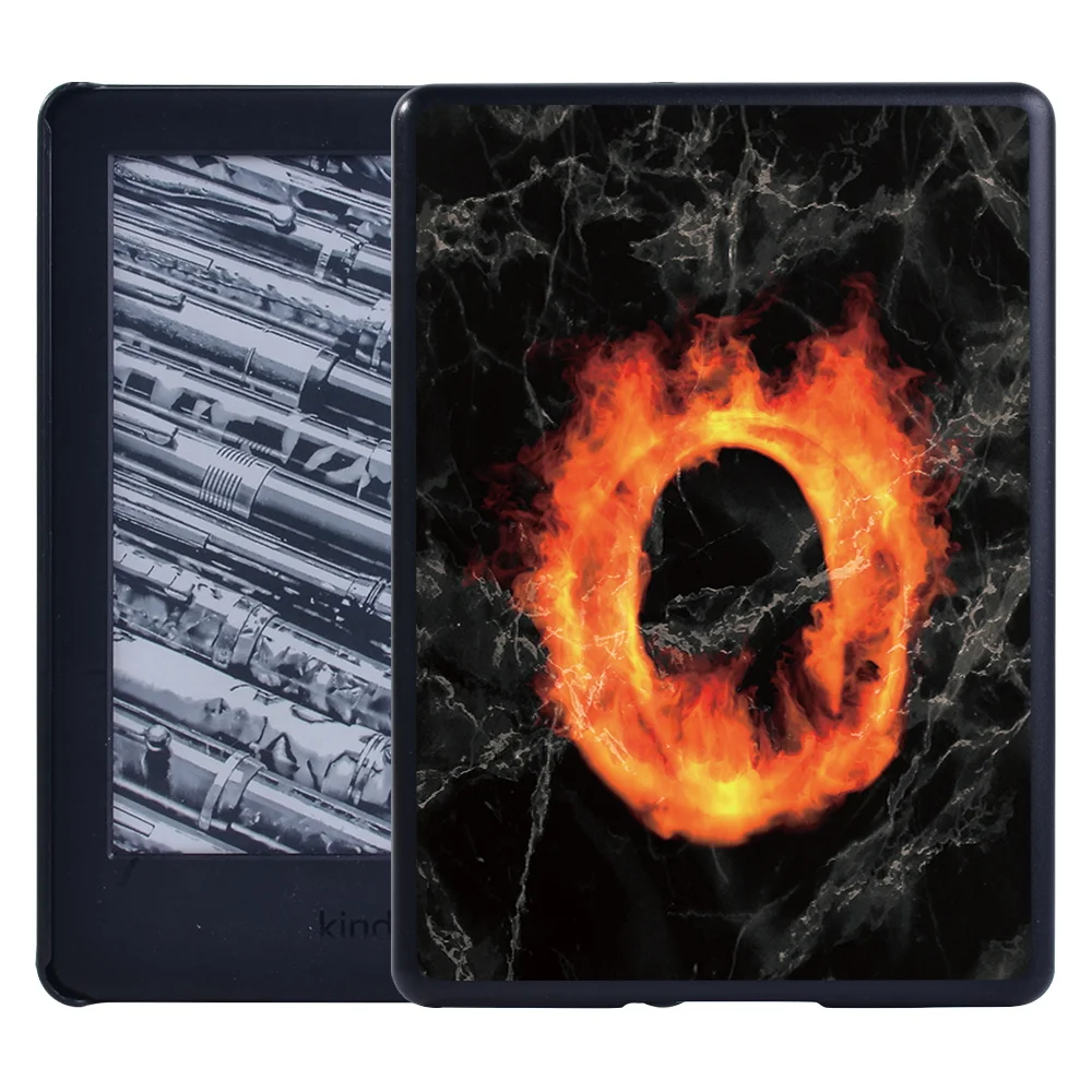 Funda de tableta para Kindle 10 °, 2019, 8 °, 2016, fuego 26, letras, funda para Paperwhite 1 5 °/2 6 °/3 7 °/4 10 °