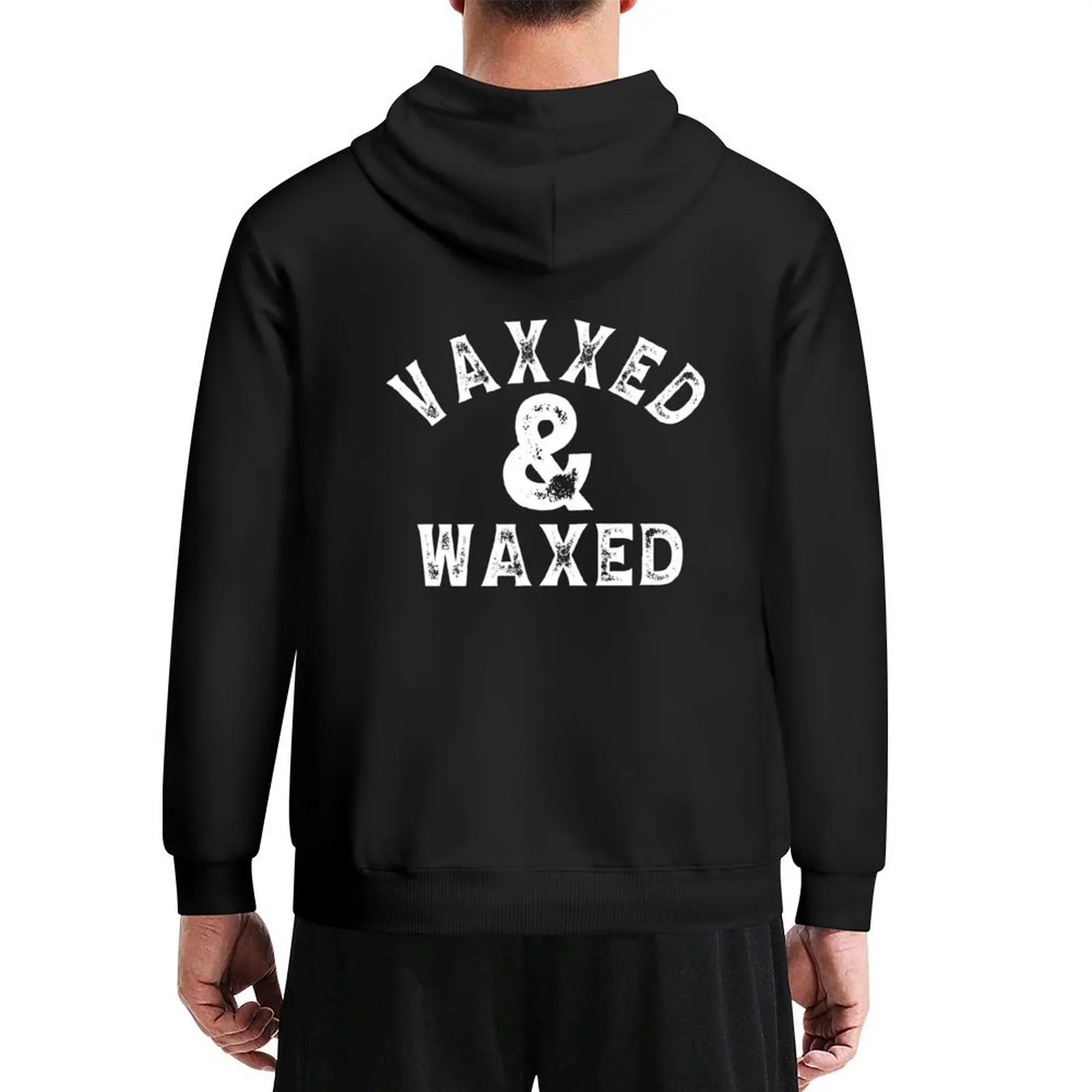 

Vaxxed and Waxed Hoodie men's autumn clothes fashion men men's clothing mens designer clothes new in hoodies