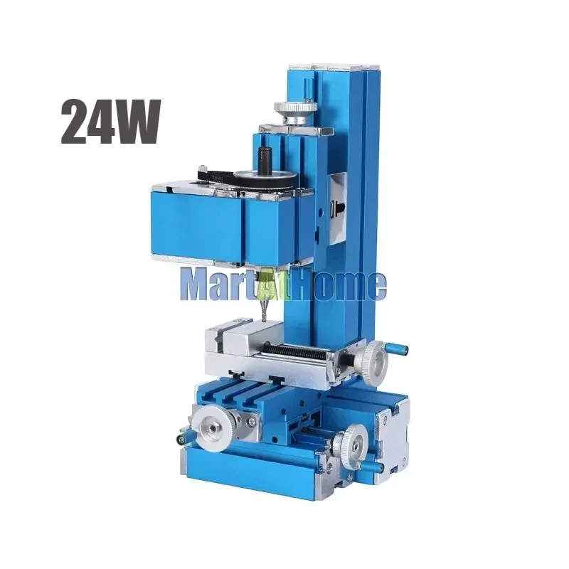 Xendoll 24W 60W Mini Metal Milling Machine W104MA Spindle 3000RPM with Chuck for Boring Engraving Science Educatio