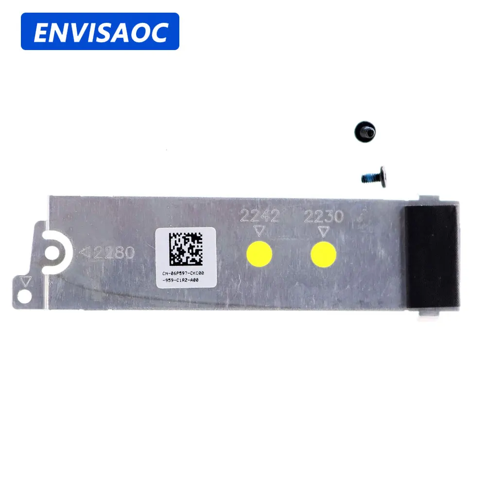 

For Dell Inspiron 7590 7591 Laptop M.2 Pcie 2230 2242 2280 SSD Hard Drive Mounting Bracket Heatsink 06P597