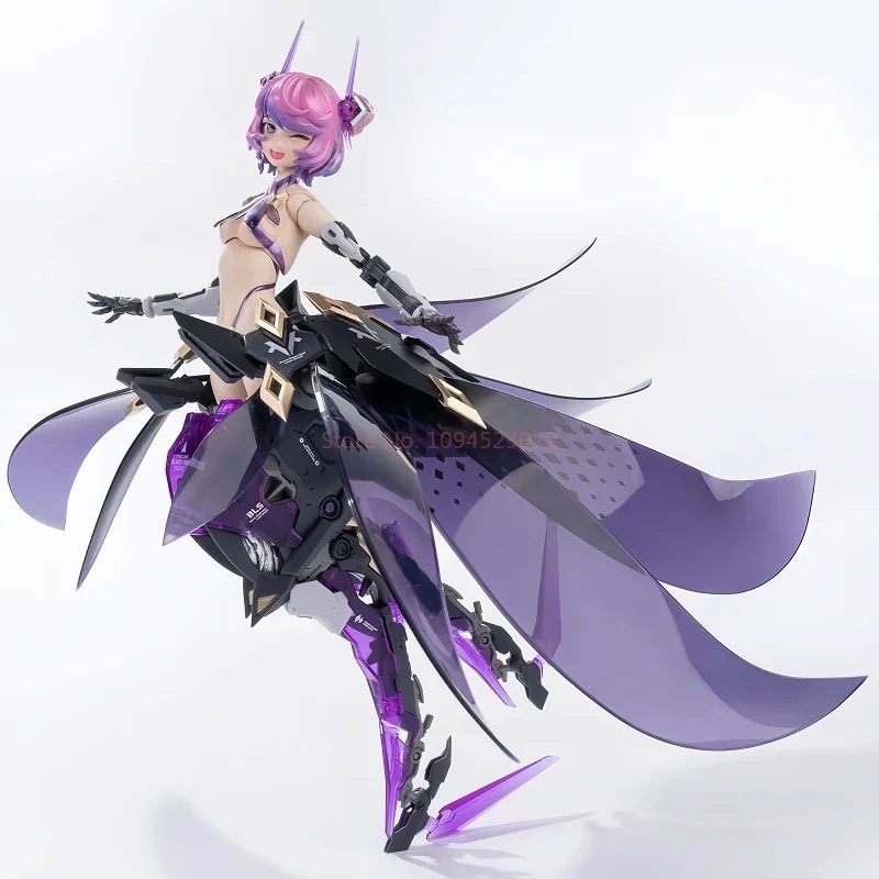 【재고 있음】 Earnestcore Craft Robot Build Rosado Ecrs-02 Starflower Black Iris 1/10 액션 모델 피규어