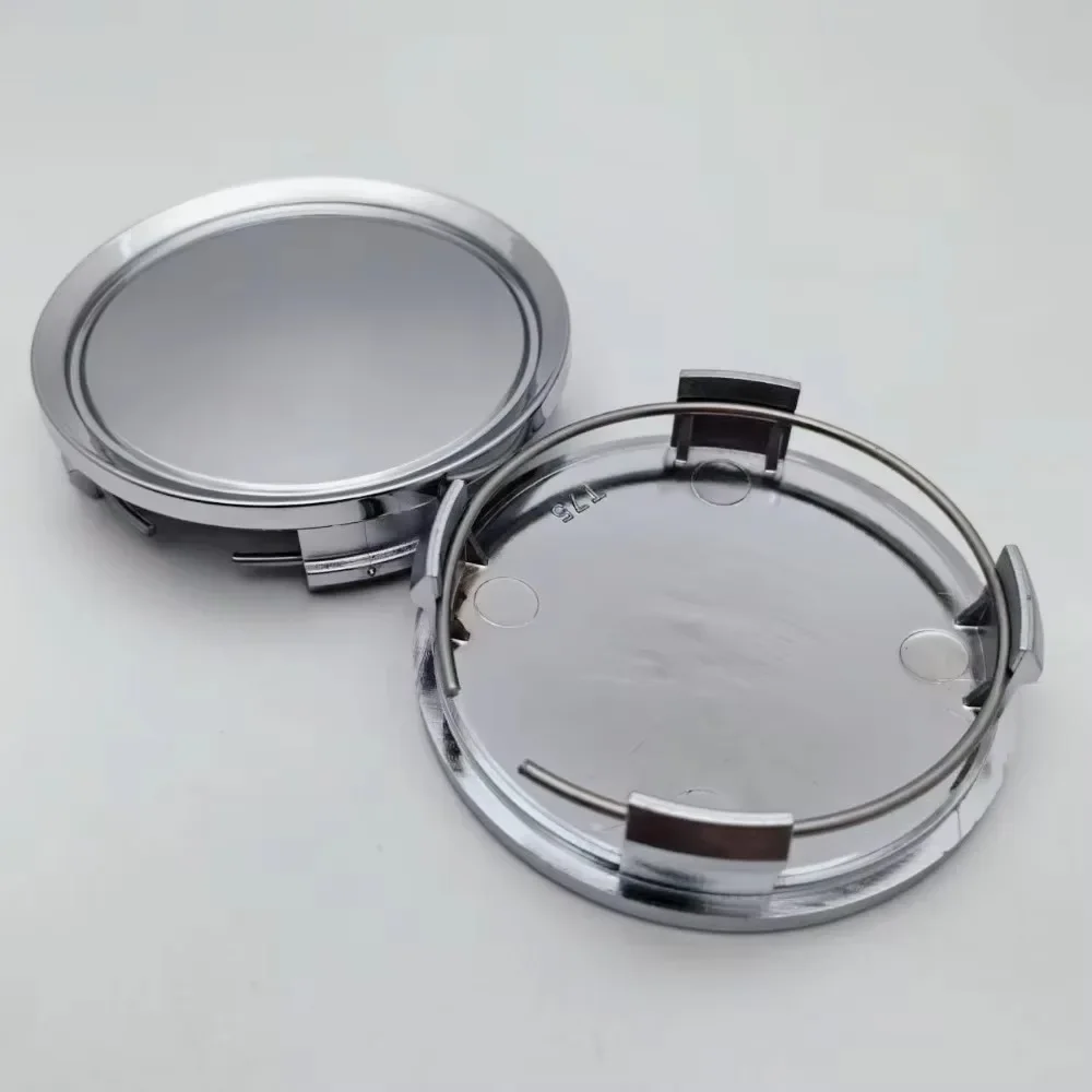 4 قطعة ABS 74 مللي متر سيارة عجلة مركز قبعات مع 65 مللي متر شعار شعار اكسسوارات السيارات التصميم لشركة فولكس فاجن Bmw استبدال حافة محور غطاء شارة #3