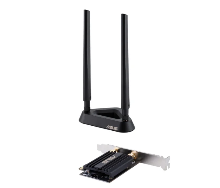 

Оригинальная двухдиапазонная беспроводная сетевая карта ASUS PCE-AX58BT/AX3000 WiFi6, настольная сетевая карта pci-e