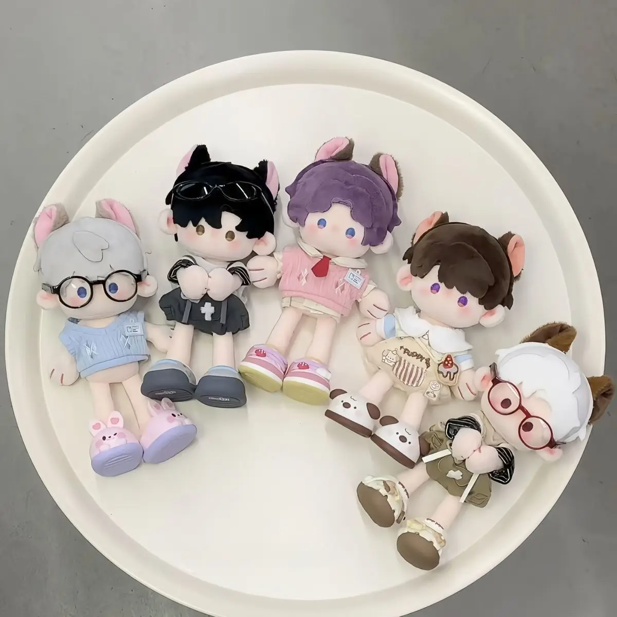 

Love and Deepspace Fan Made 15cm ChuiChui Style Cotton Doll Rafayel Aster Zayne Sylus Caleb