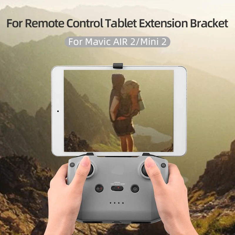 for DJI Mavic Air 2/Mini 2 Remote Control Tablet Extended Bracket Mount for iPad Mini Tablet Stand