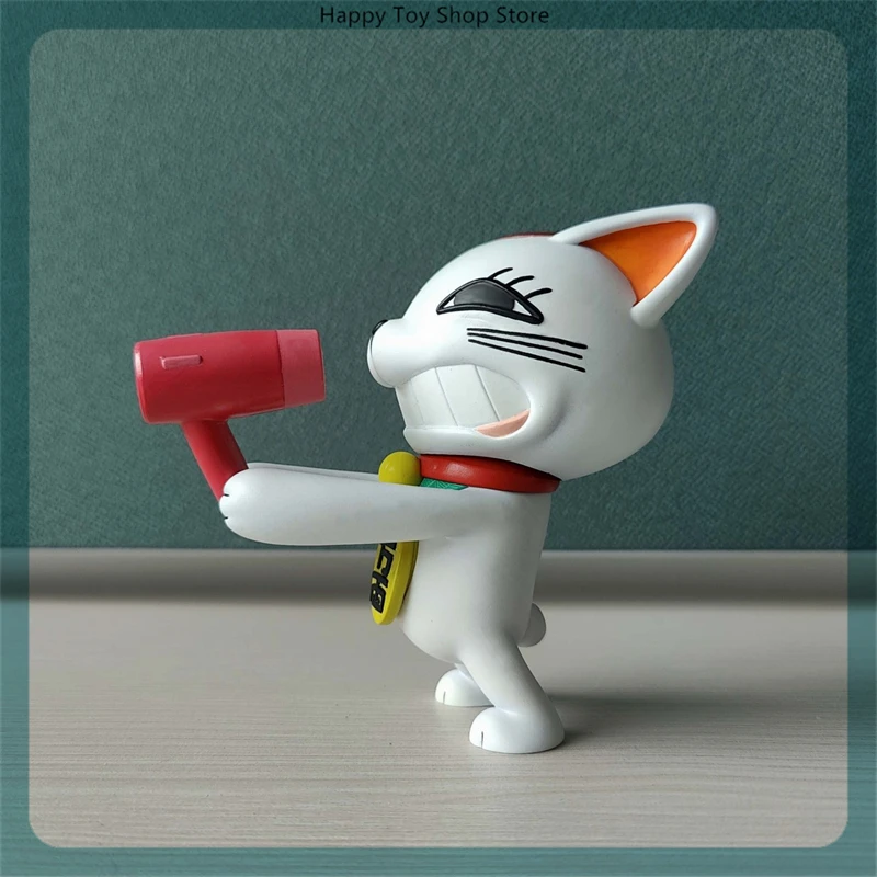9.5 ซม.Dandadan Turbo Granny Lucky Cat อะนิเมะแปลกตัวเลข Gk รูปปั้นเด็กสะสมเครื่องประดับตุ๊กตาของเล่นของขวัญ