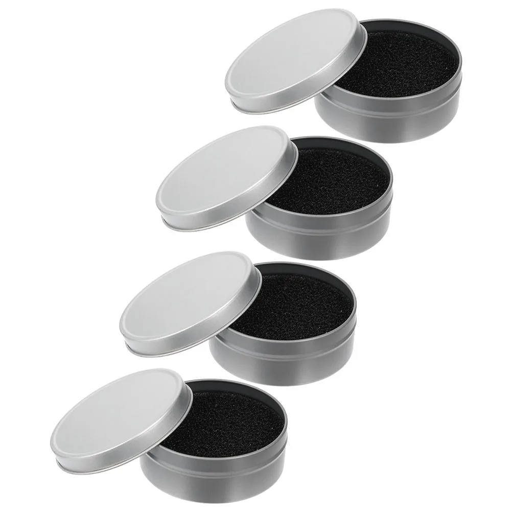 

4Sets Makeup Brushes Cleaning Box Quick Clean Without Water Travel Friendly Tool Makeup