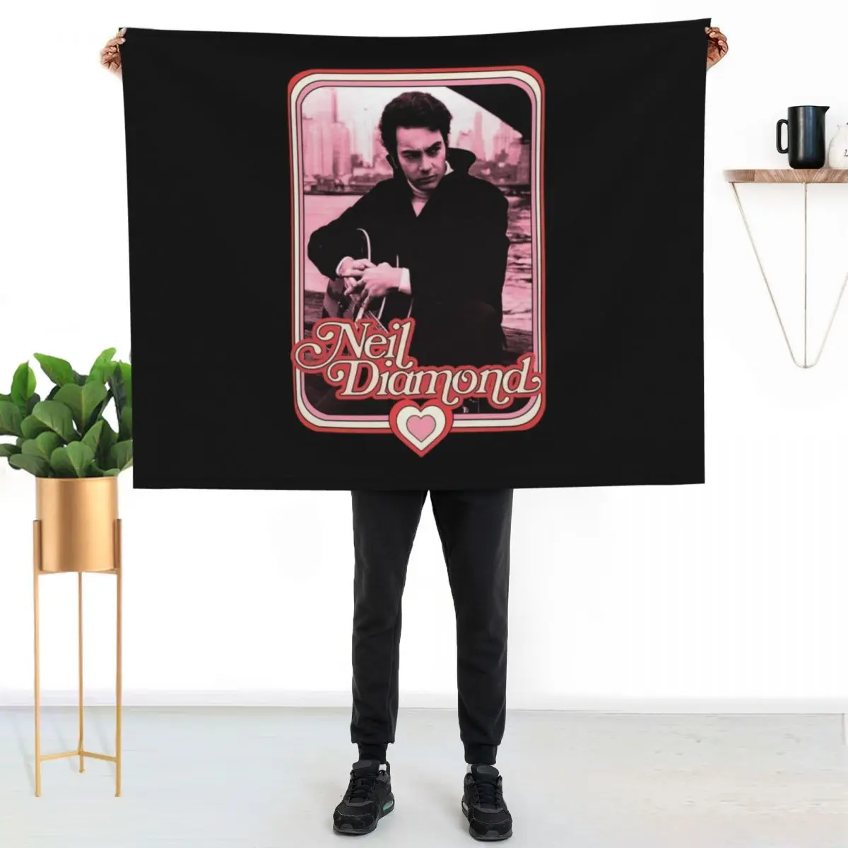 

RETRO PHOTO. Throw Blanket Anti Shedding Soft Fuzzy Blanket for Home