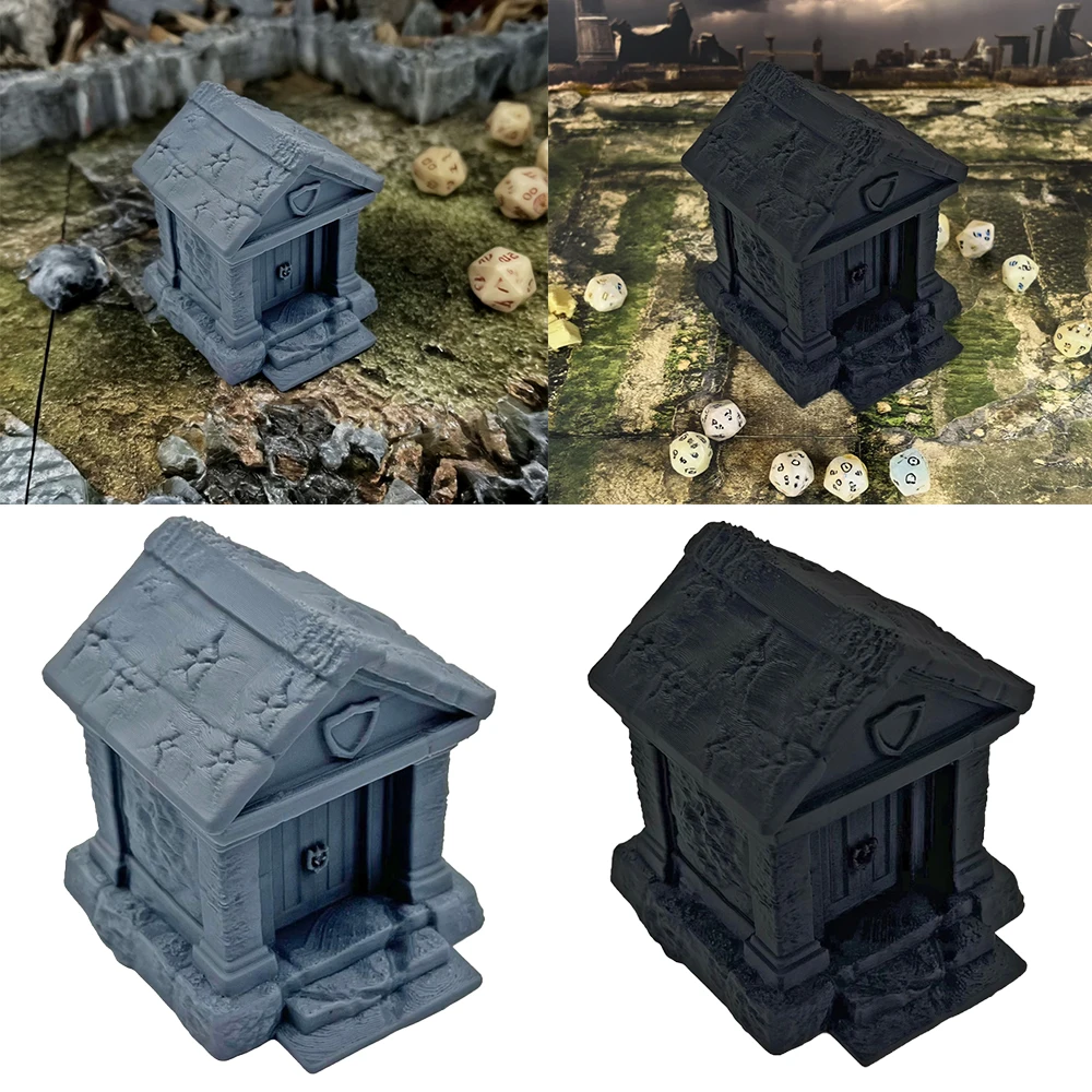 

Graveyard Tombs 3D Unprinted Tomb Terrain Scenery Compatible With Warhammer DnD Scenery Decor