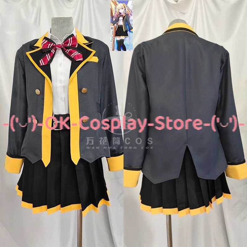 Tenma Saki Cosplay Costumes Game Project Sekai Cosplay High School Uniforms Halloween Party Suit Custom Made