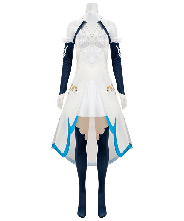 Game Tales of Arise Shionne B Edition Cosplay Costume Dress Edition Blue Ball Gown For Women Girls