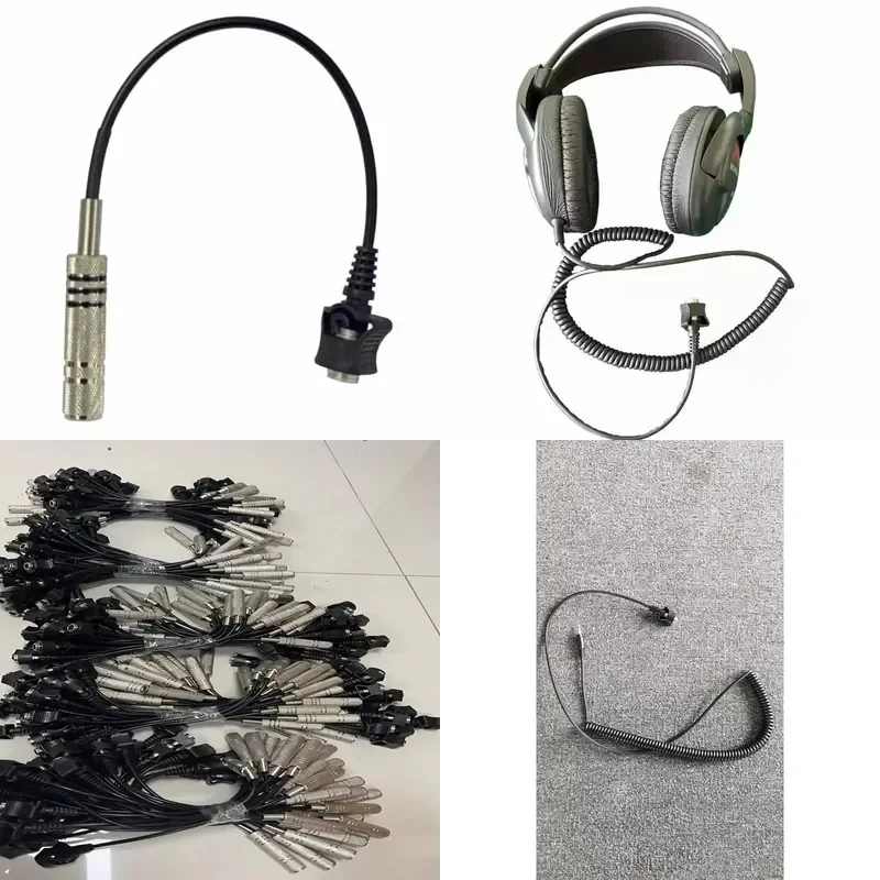 SDC2300 underground gold metal detector earphone cable, ground gold detector earphone cable