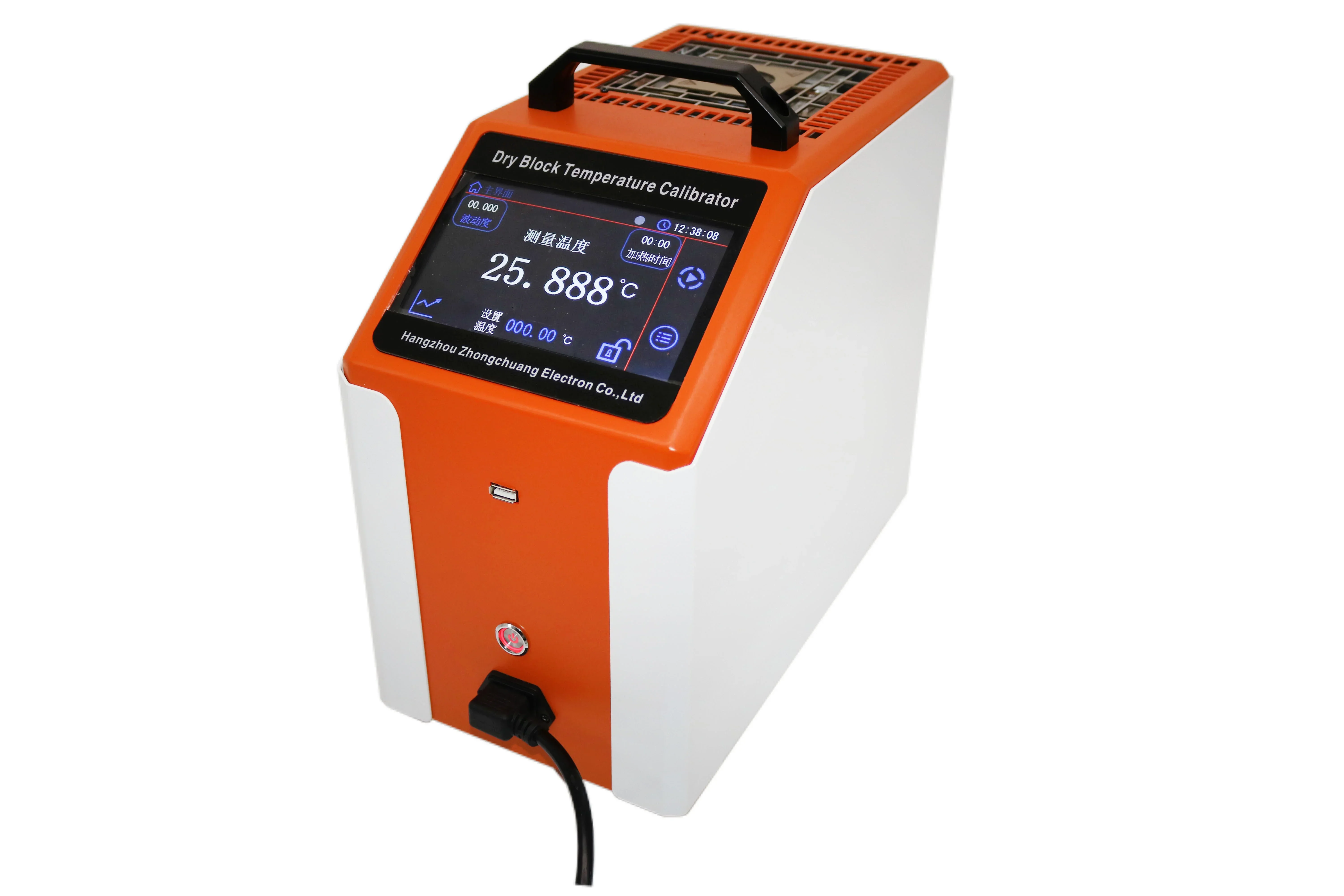 -45~160 Dry Block Calibrator for Testting Temperature Sensor Factory