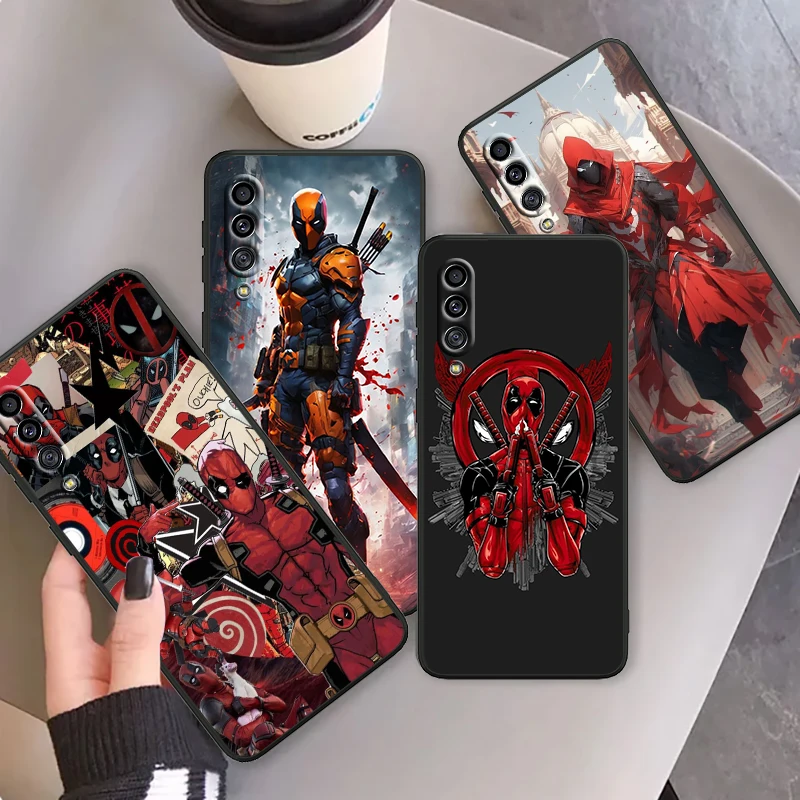 Death Attendant Marvel Cool For Samsung A53 A52 A33 A32 A51 A71 A21S A13 A73 A50 A22 A23 A03 A72 A54 A12 5G Black Cover