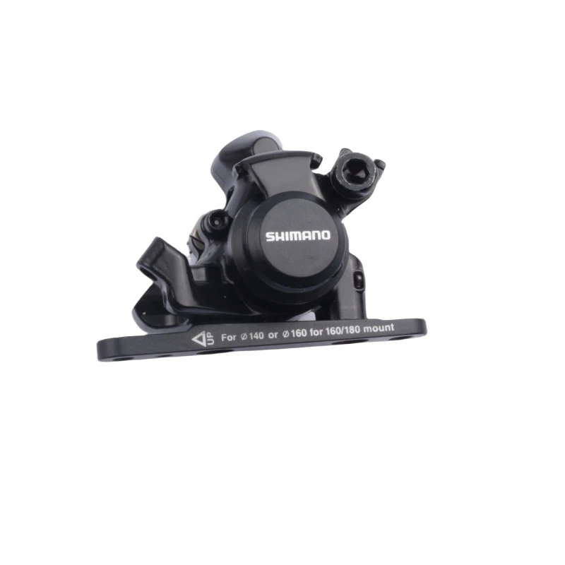 Shimano RS305 Bremse, flache Montage, vorne und hinten, mechanische Scheibenbremse mit L05A-Pads für Rennrad, BR-RS305, hinterer Bremssattel, Schwarz – Detail 7