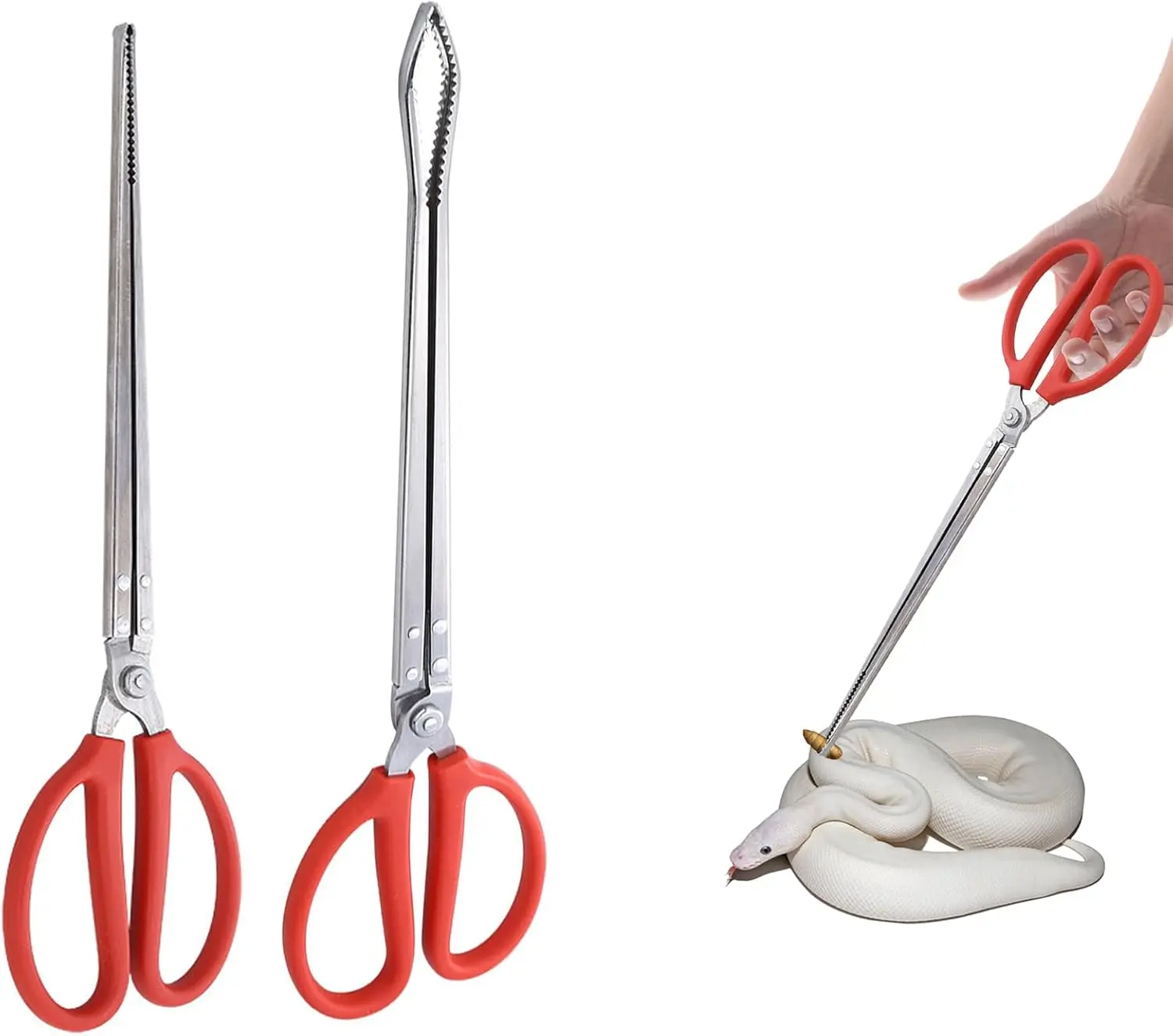 Extra Long Fish Catcher Professional Stainless Steel Grabber Tool Anti Slip Garbage Tongs For Crab And Loach Outdoor Hunting