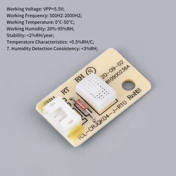 NEW Dehumidifier Humidity Sensor Board Temperature And Humidity Probe For Humidifier