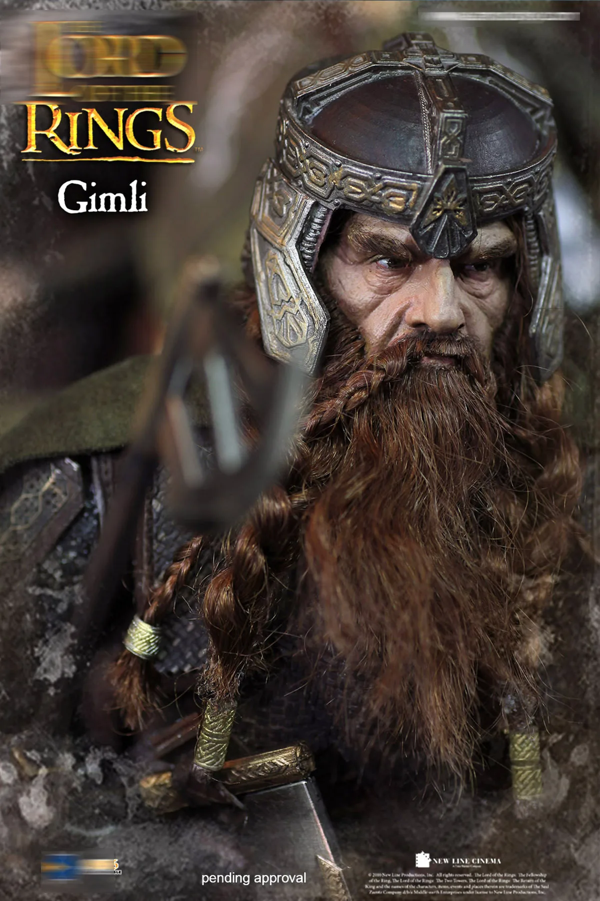 Asmus Toys Gimli Asmus 1/6 scale collectible doll  Action Figure Toy Model 20CM