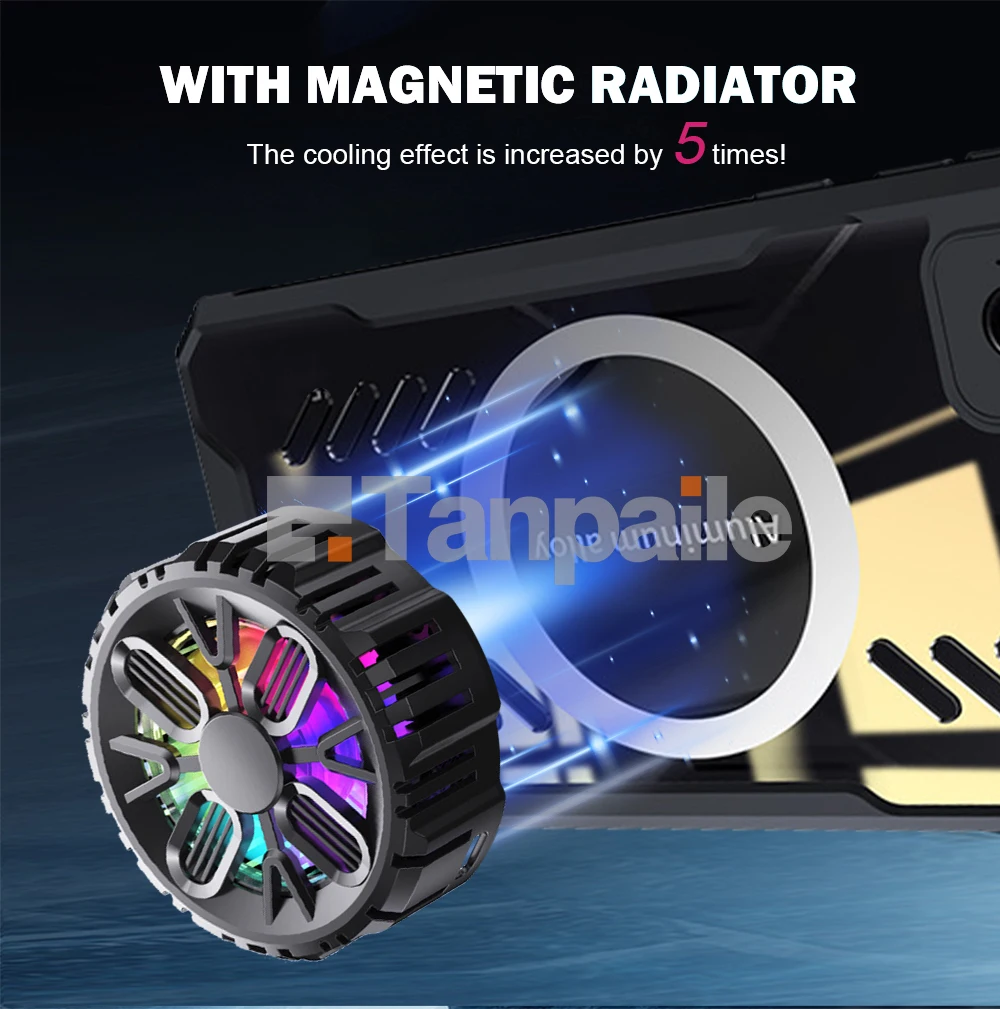 Magnetic Cooling Case For Infinix GT 20 Pro Case Shockproof Gaming Funda Bumper Heat Dissipation Cover
