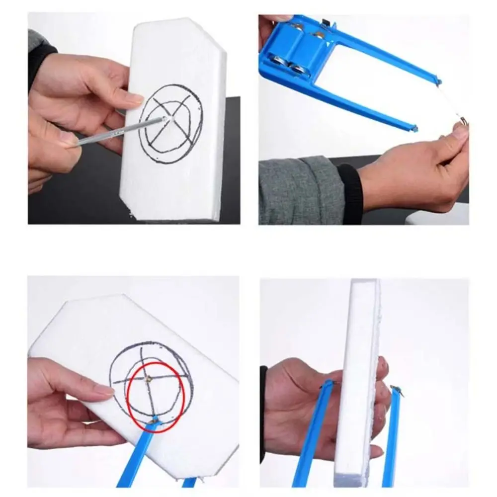 

Polystyrene Foam Heating Wire Foam Cutter Small Electric 190mmx90mm Heating Wire Cutting Tool Blue DIY Crafts