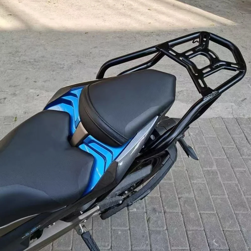 صالح ل Zontes U125 U1-125 U155 U1-155 / U1 155 دراجة نارية المقعد الخلفي رف أمتعة الركاب مقبض قبضة المقعد الخلفي مسند الظهر #4