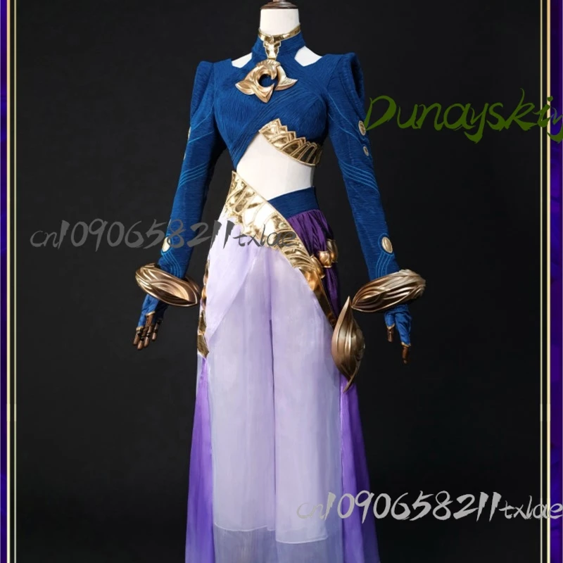 Shop1104629319 Tienda Vow Yunara Disfraz de cosplay Traje de juego de anime para mujer Diseño sexy de alta calidad Peluca de Halloween púrpura