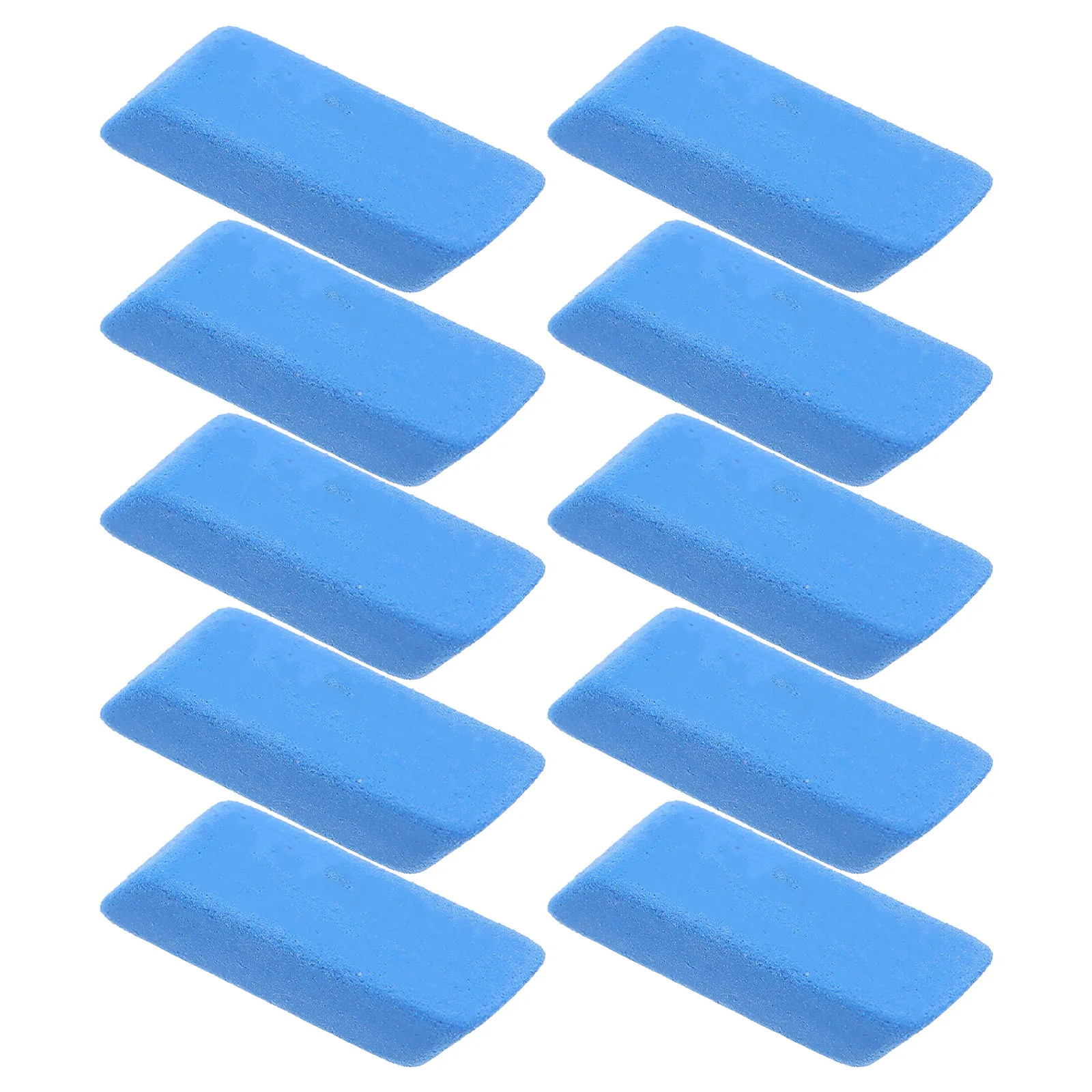 10 Pcs Fret Polishing Cleaner Dust Removal Eraser Cleaning Guitar Bass Erasers for Electric Accessories