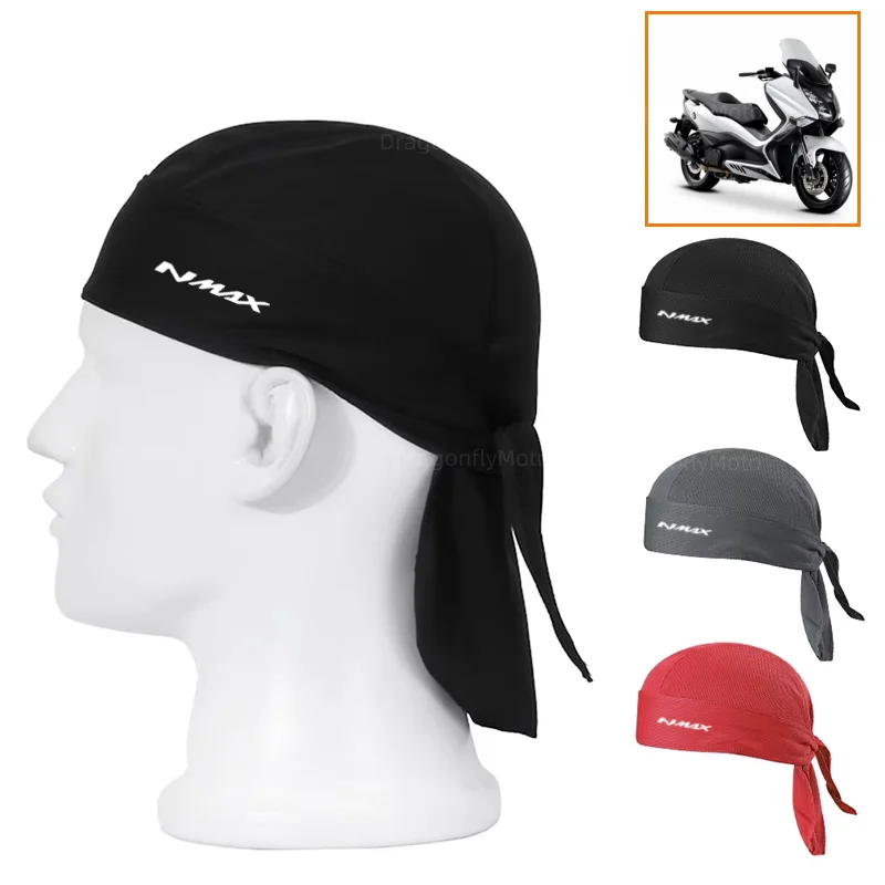 Summer Cycling Cap Quick Dry Breathable Pirate Hat For YAMAHA NMAX 155 NMAX 125 N-MAX 150 N-MAX 155 2015-2020 Motorcycle Hat