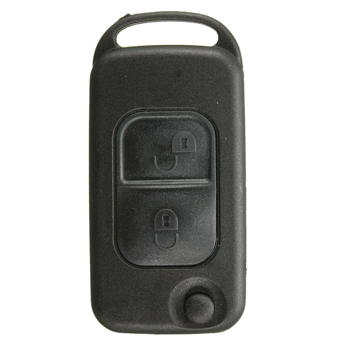 2 Button Flip Remote Key Case HU64 Blade FOB For Mercedes Benz A C E S W168 W202 Car