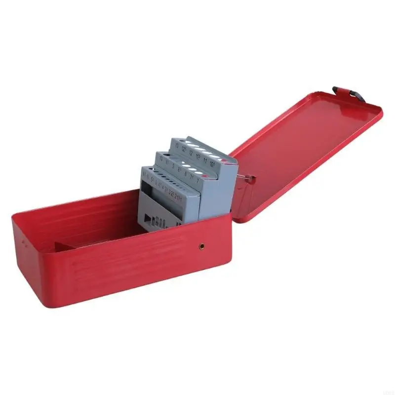 

Hand Drill Bit Index Case Drill Bit Storage for Fast & Accurate Size Selection