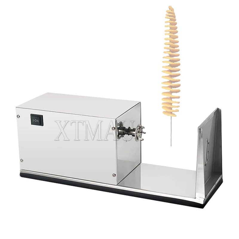 

Tornado Potato Cutter Machine Electric Spiral Cutting Machine Chips Machine Chopper Potato Chip String Rotate Potato Chips Tower