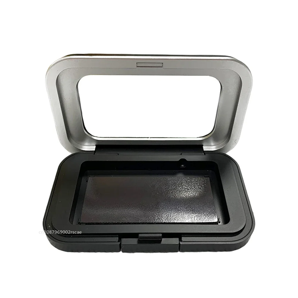 Magnetic Sewing Needles Holder Black Rectangle Sewing Needle Storage Case Buttons Pins Storage Box for DIY Sewing Accessories